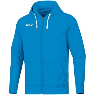 JAKO Leisure Hooded Jacket Base (70% Cotton) Light Blue Children