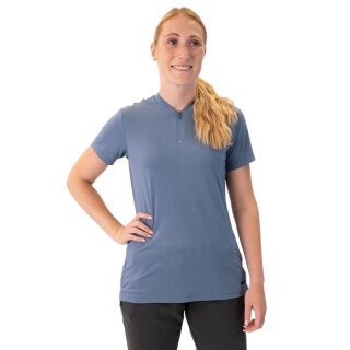 JAKO Leisure Polo Pro Casual (Polyester Stretch Jersey) smoke blue Ladies