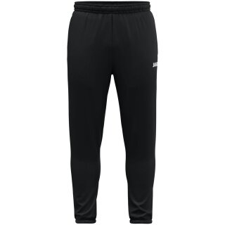 JAKO Sport Leisure Trousers Dynamic (Side Pockets with Zipper) Long Black Kids