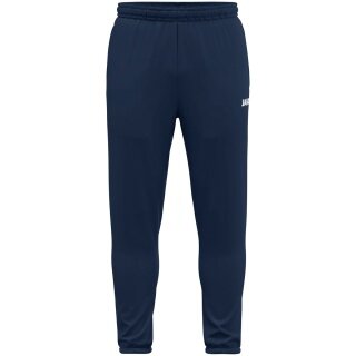JAKO Sport Leisure Trousers Dynamic (Side Pockets with Zipper) Long Navy Blue Men's