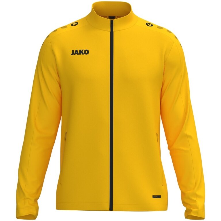 JAKO Leisure Jacket One (100% recycled Polyester) yellow Men's