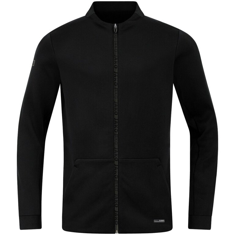 JAKO Leisure Jacket Pro Casual (elastic material, side pockets) black Men