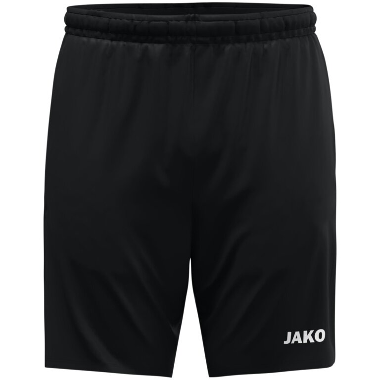 JAKO Short Dynamic Sports Trousers (Side Pockets with Zipper) Short Black Men's