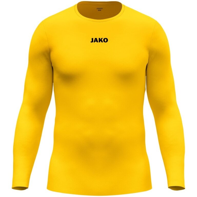 JAKO Functional Underwear Long Sleeve Shirt Function (maximum freedom of movement) yellow men's