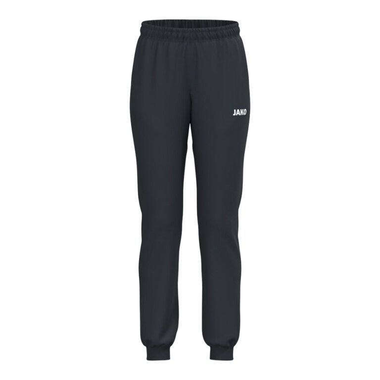 JAKO Training Trousers (Polyester Trousers) One Long Anthracite Grey Ladies