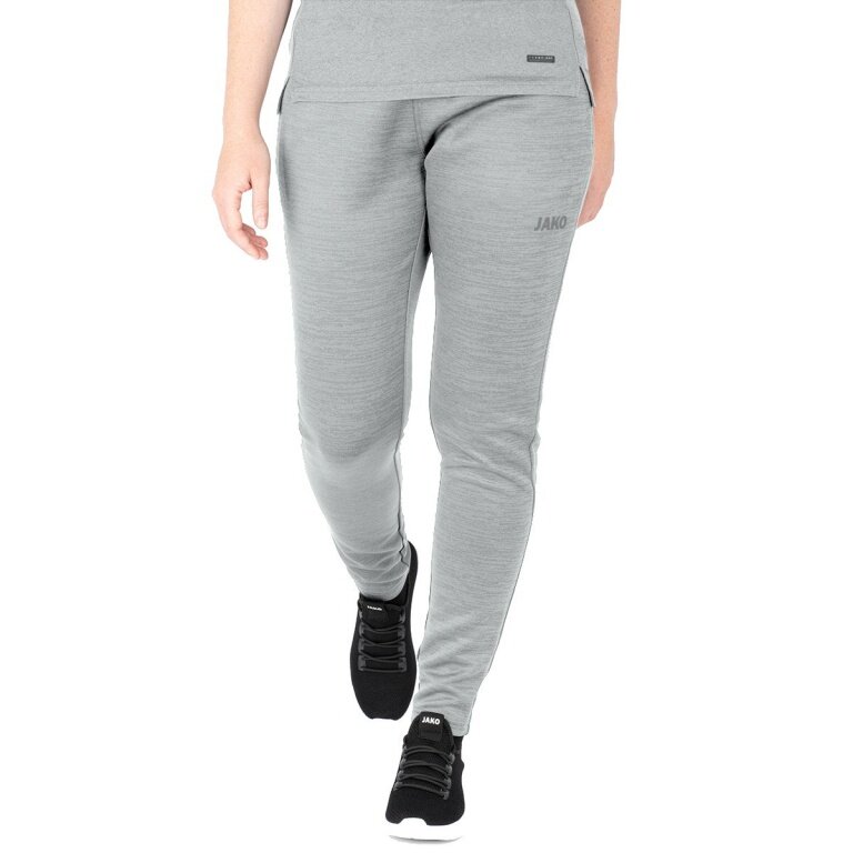JAKO Jogging Pants Challenge long black light grey mottled Women