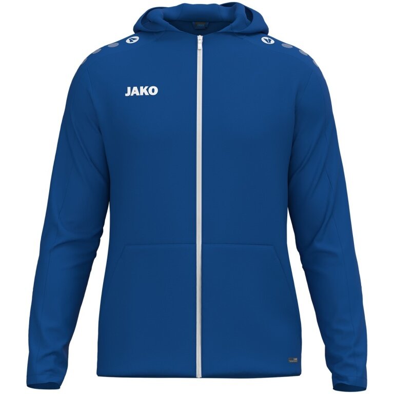 JAKO Hooded Jacket One (Inner side made of micro-fleece,) royal blue Ladies
