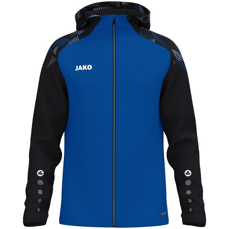 JAKO Hooded Jacket Sonic (durable, soft feel) royal blue/black children