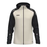 JAKO Hooded Jacket Sonic (durable, soft feel) beige/black men's