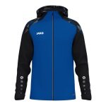 JAKO Hooded Jacket Sonic (durable, soft feel) royal blue/black men's