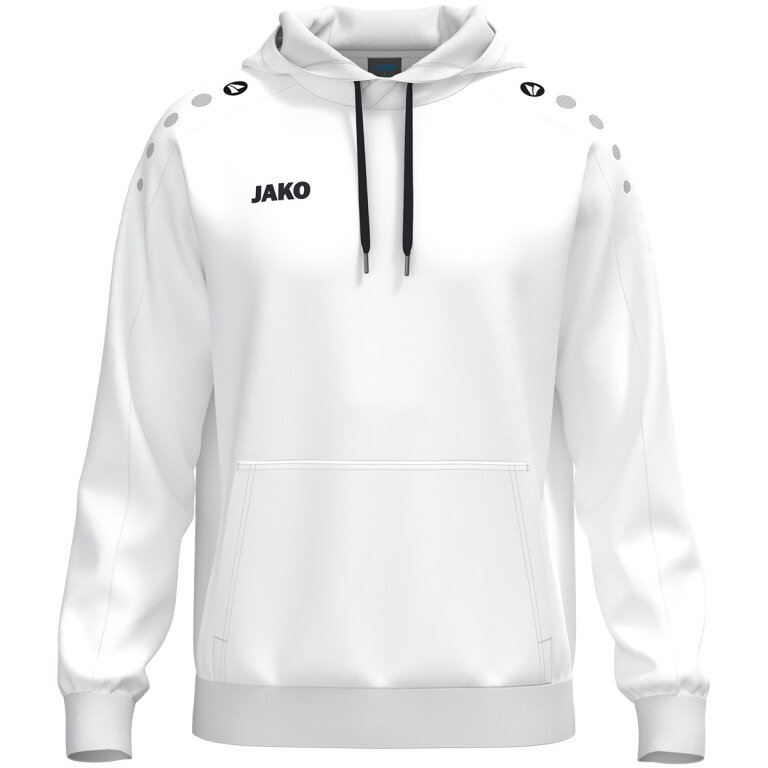 JAKO Hooded Sweatshirt One Sweat (Cotton Blend) white Children