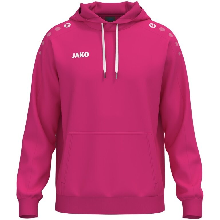 JAKO Hooded Sweatshirt One Sweat (Cotton Blend) pink Men's