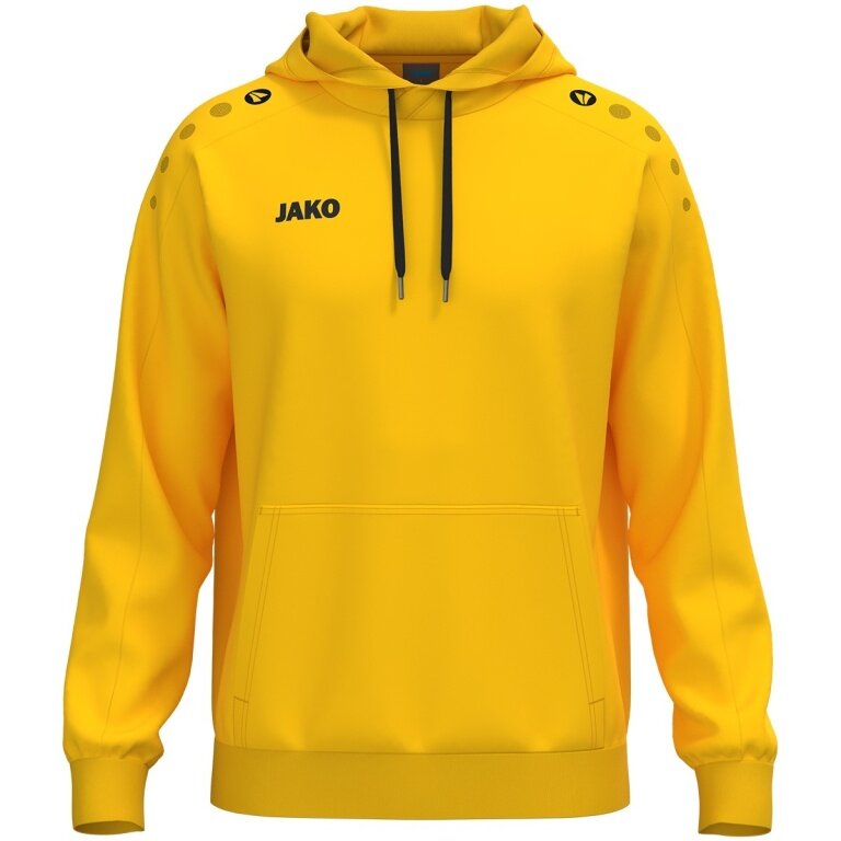 JAKO Hooded Sweatshirt One Sweat (Cotton Blend) yellow Men's