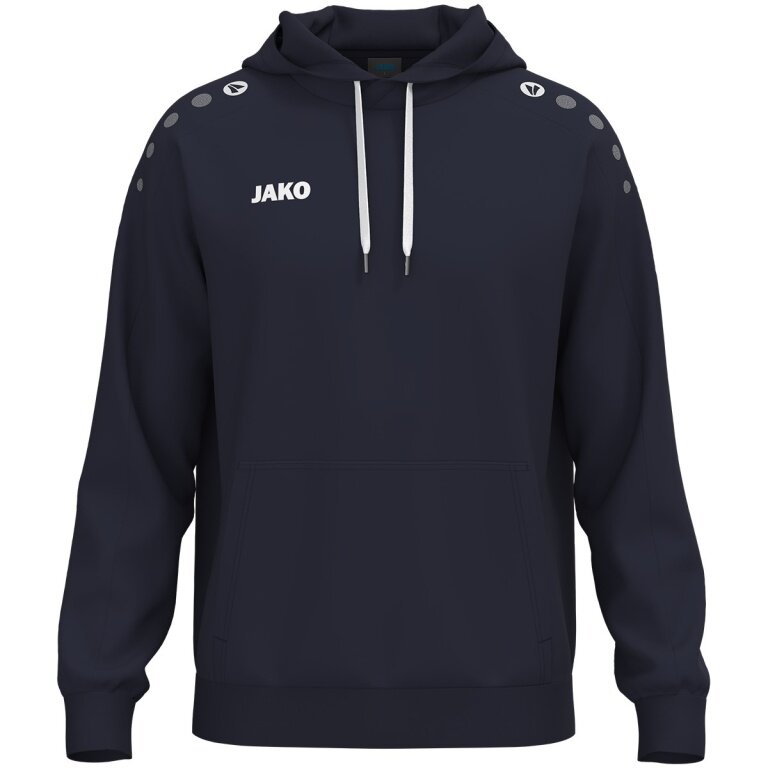 JAKO Hooded Sweatshirt One Sweat (Cotton Blend) navy blue Men's