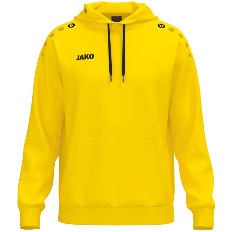 JAKO Hooded Sweatshirt One Sweat (Cotton Blend) yellow Children