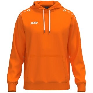 JAKO Hoodie One Sweat (Cotton Blend) neon orange Men's