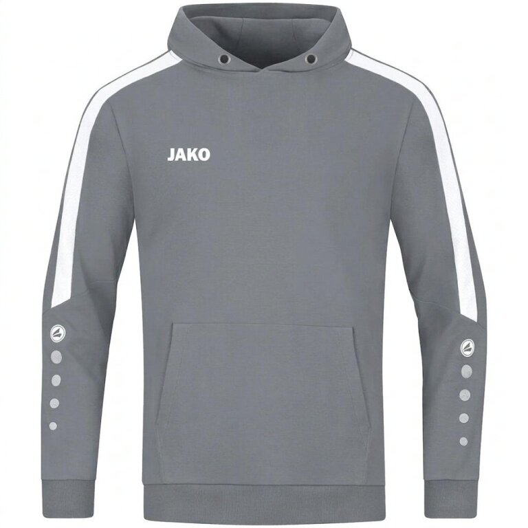 JAKO Hoodie Power Hooded Sweatshirt (Organic Cotton) dark grey Kids