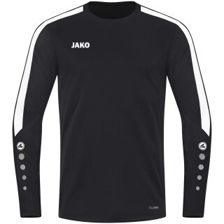 JAKO Sport Long Sleeve Shirt Sweat Power (recycled Polyester, high freedom of movement) black Men