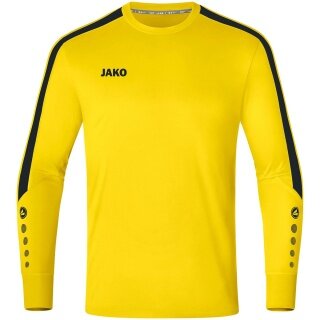 JAKO Sport Long Sleeve Shirt TW Jersey Power (Polyester Interlock) yellow Men