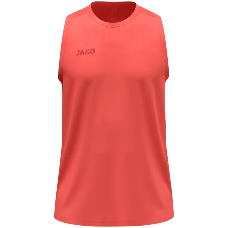 JAKO Running Tank Top Light Flow (sleeveless) coral red Men's