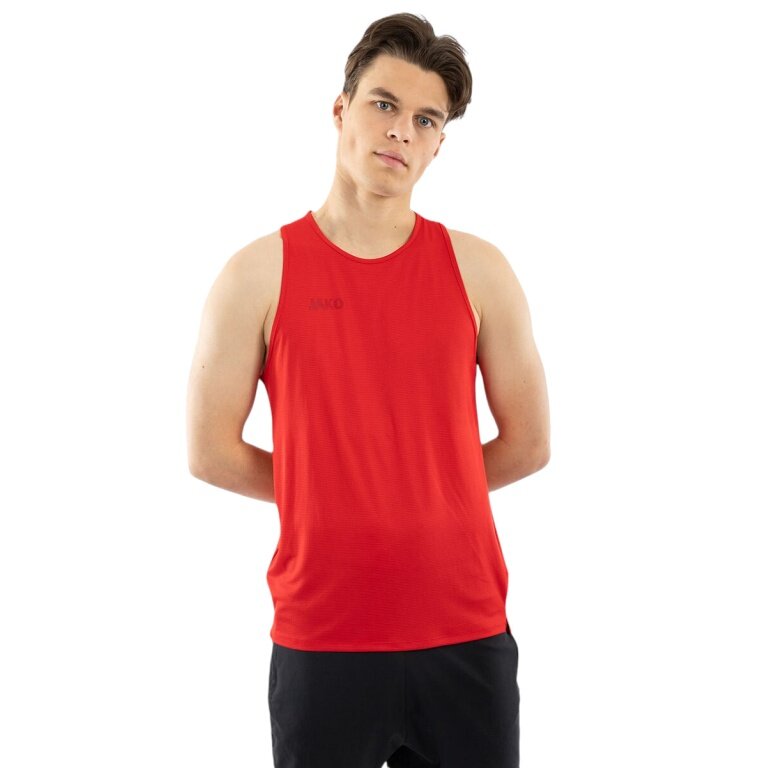 JAKO Running Tank Top Light Flow (sleeveless) red Men's
