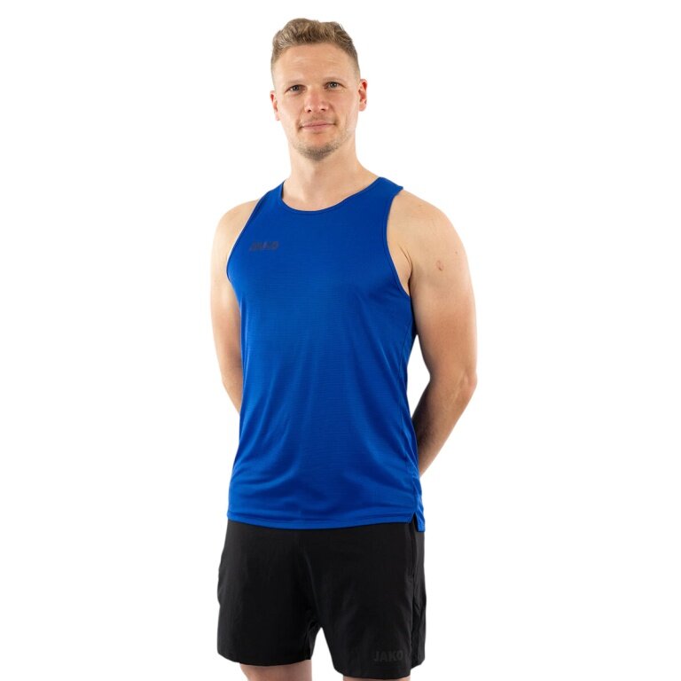 JAKO Running Tank Top Light Flow (sleeveless) royal blue Men's