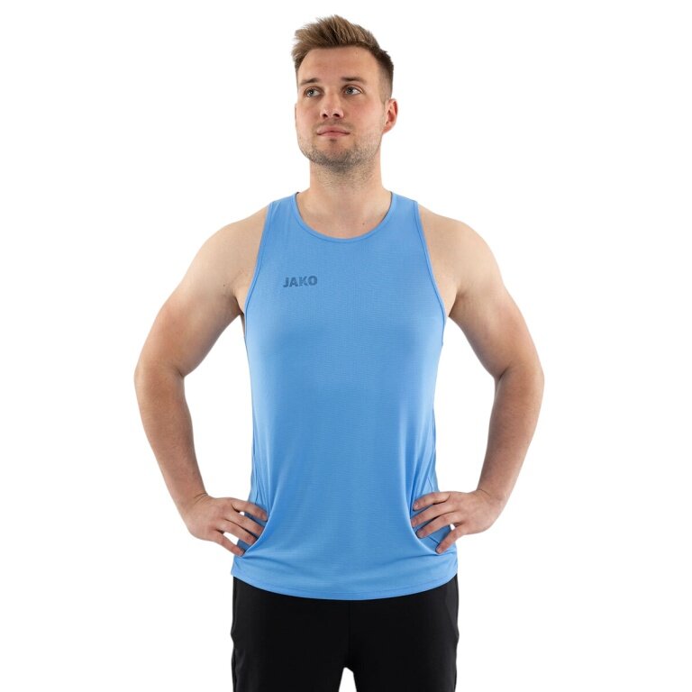 JAKO Running Tank Top Light Flow (sleeveless) light blue Men's