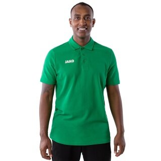 JAKO Polo Base (100% Cotton) green Men