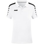 JAKO Sport Polo Power (Mixed fabric, durable) white Women