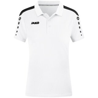 JAKO Sport Polo Power (Mixed fabric, durable) white Women
