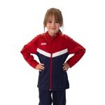 JAKO Polyester Jacket Iconic (100% recycled Polyester) navy/red Children