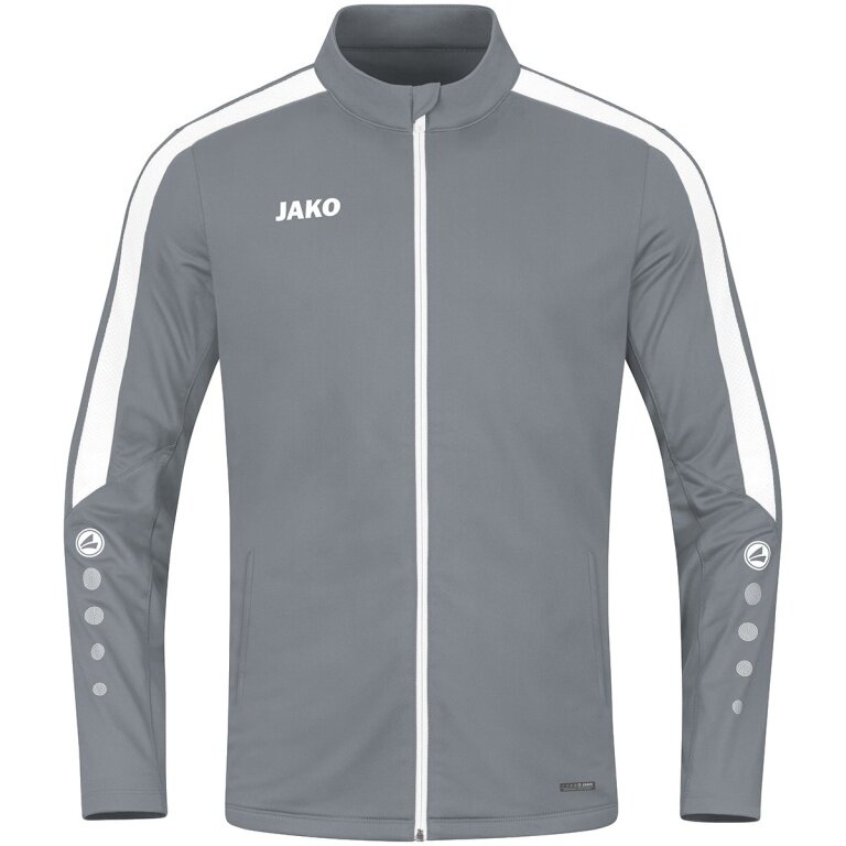 JAKO Polyester Jacket Power (100% rec. Polyester) dark grey Men