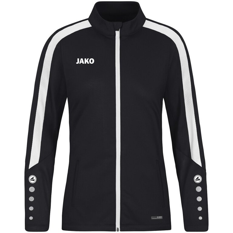 JAKO Polyester Jacket Power (100% recycled Polyester) black Women