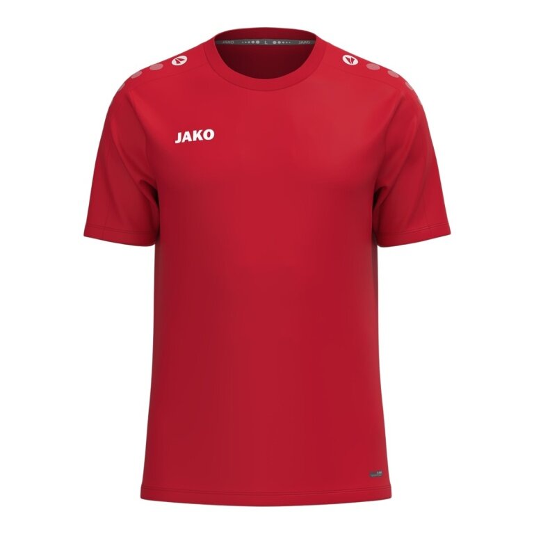 JAKO Sport Shirt One (100% recycled polyester, breathable) red ladies
