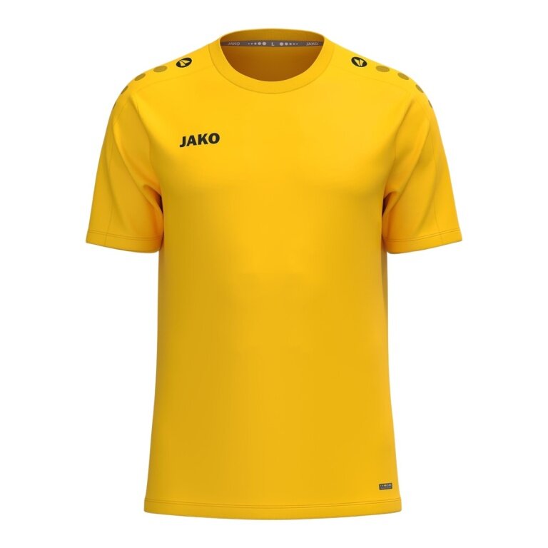 JAKO Sport Shirt One (100% recycled polyester, breathable) yellow ladies
