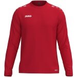 JAKO Sport Long Sleeve Sweatshirt One (Polyester Fleece) red Men's