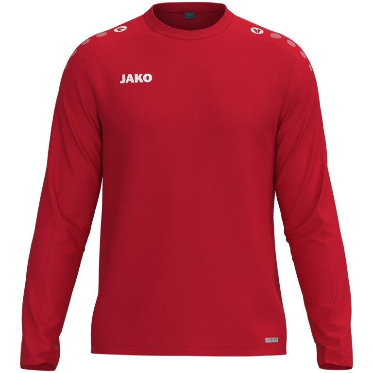 JAKO Sport Long Sleeve Sweatshirt One (Polyester Fleece) red Men's
