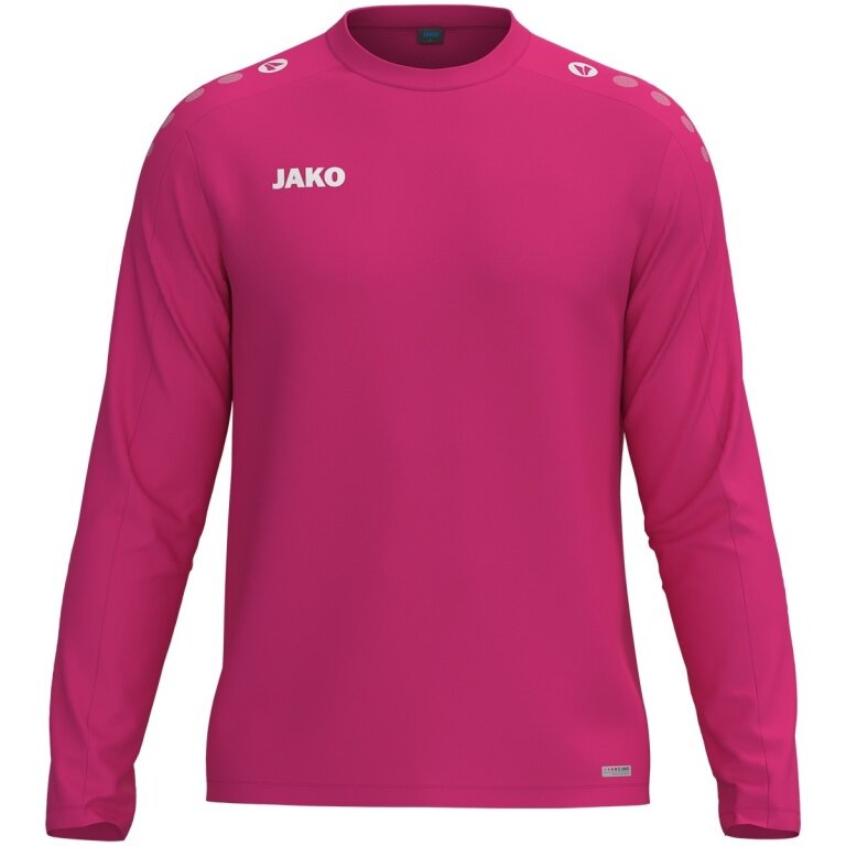 JAKO Sport Long Sleeve Sweatshirt One (Polyester Fleece) pink children