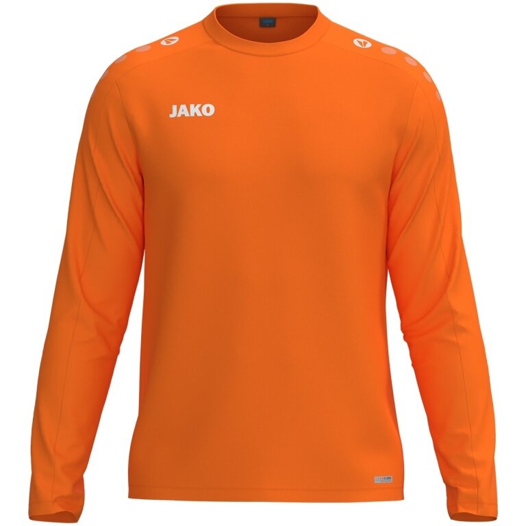 JAKO Sport Long Sleeve Sweatshirt One (Polyester Fleece) orange Children