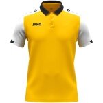 JAKO Sport Polo Dynamic (Polyester Mini Piqué) yellow/white/black children