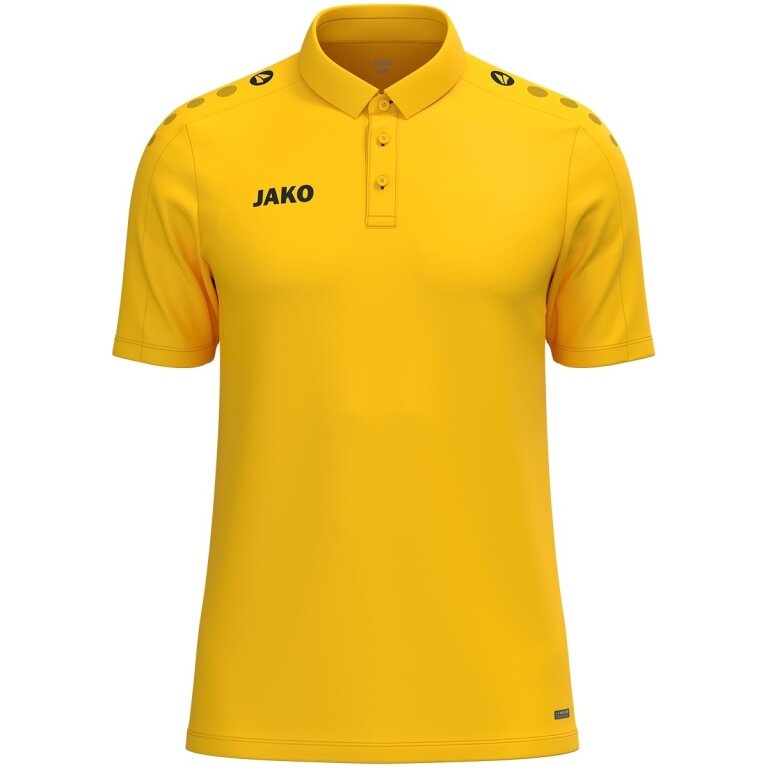 JAKO Sport Polo One (Polyester Mini Piqué) yellow men's