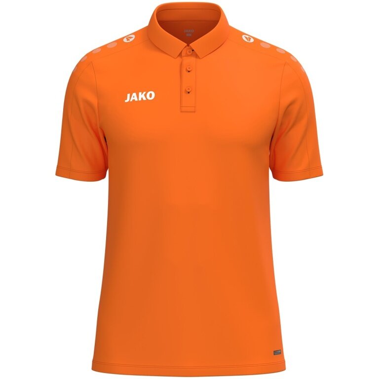 JAKO Sport Polo One (Polyester Mini Piqué) orange men's