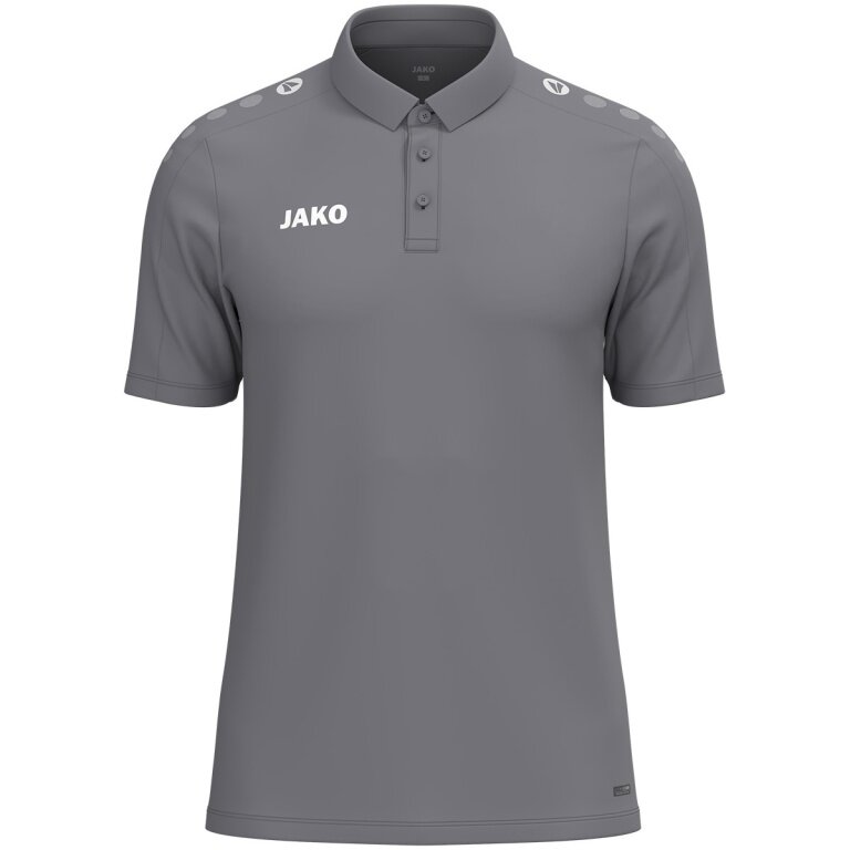 JAKO Sport Polo One (Polyester Mini Piqué) grey men's