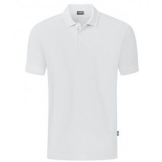 JAKO Leisure Polo Organic Pique (Organic Cotton, 200g/m2) white Boys
