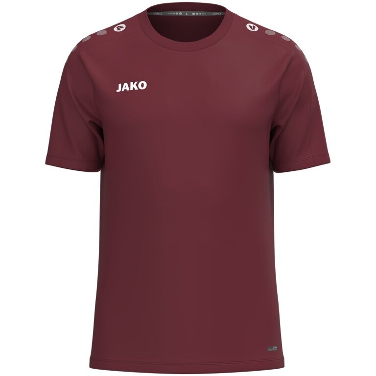 JAKO Sport T-shirt One (Polyester Eyelet) burgundy men's