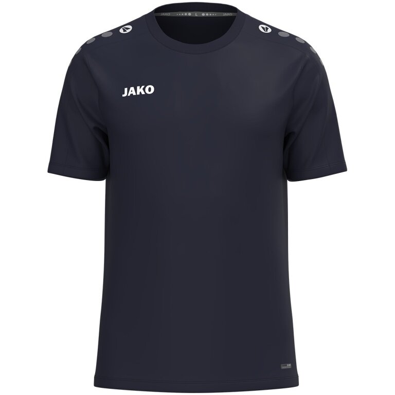 JAKO Sport T-shirt One (Polyester Eyelet) navy blue men's