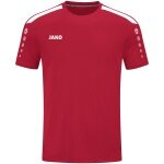 JAKO Sport T-shirt Jersey Power (Polyester Interlock, durable) red Kids