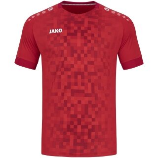 JAKO Sport T-shirt Jersey Pixel (breathable, quick-drying) red Kids