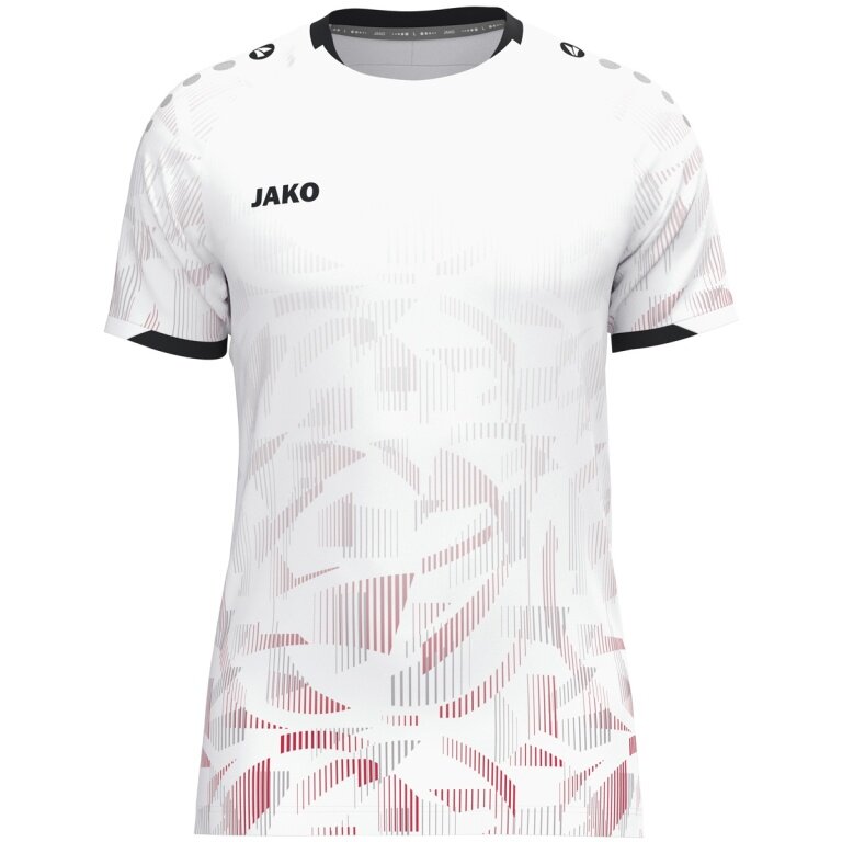 JAKO Sports T-shirt Jersey Sonic KA (quick-drying, durable) white/red/grey children