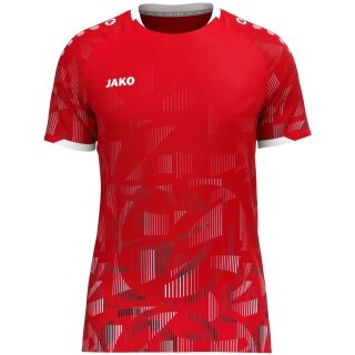 JAKO Sports T-shirt Jersey Sonic KA (quick-drying, durable) red/black/white men's